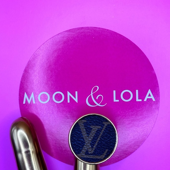 MOON & LOLAπ- LOUIS VUITTON Authentic Repurposed Fabric Ring - Picture 11 of 15